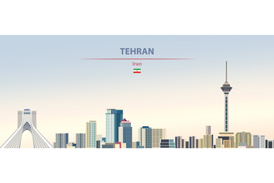 وکتور EPS برج میلاد و میدان آزادی تهران ویژه استفاده برای طرح های گرافیکی شامل نماد های شهر تهران